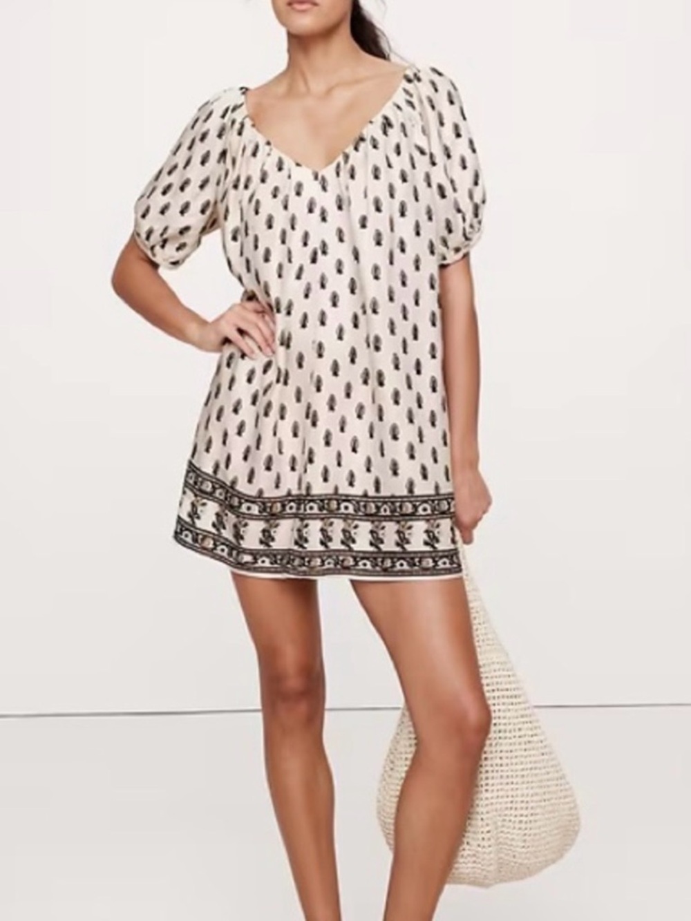 Banana Republic Viscose Linen Mini Size XS